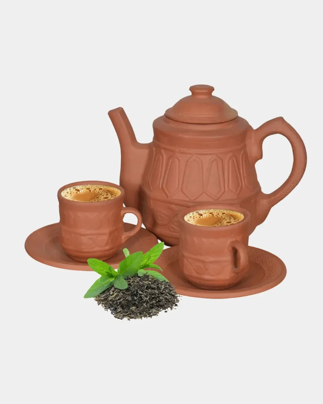 Clay Tea Set