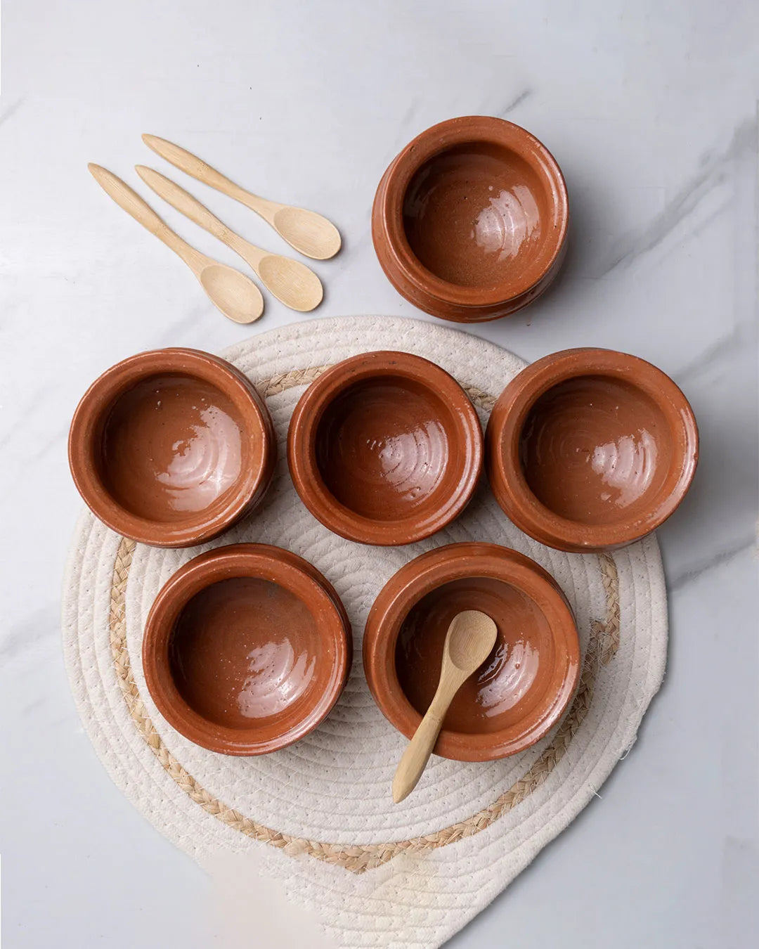 Clay Mini Handi (6 Pieces)