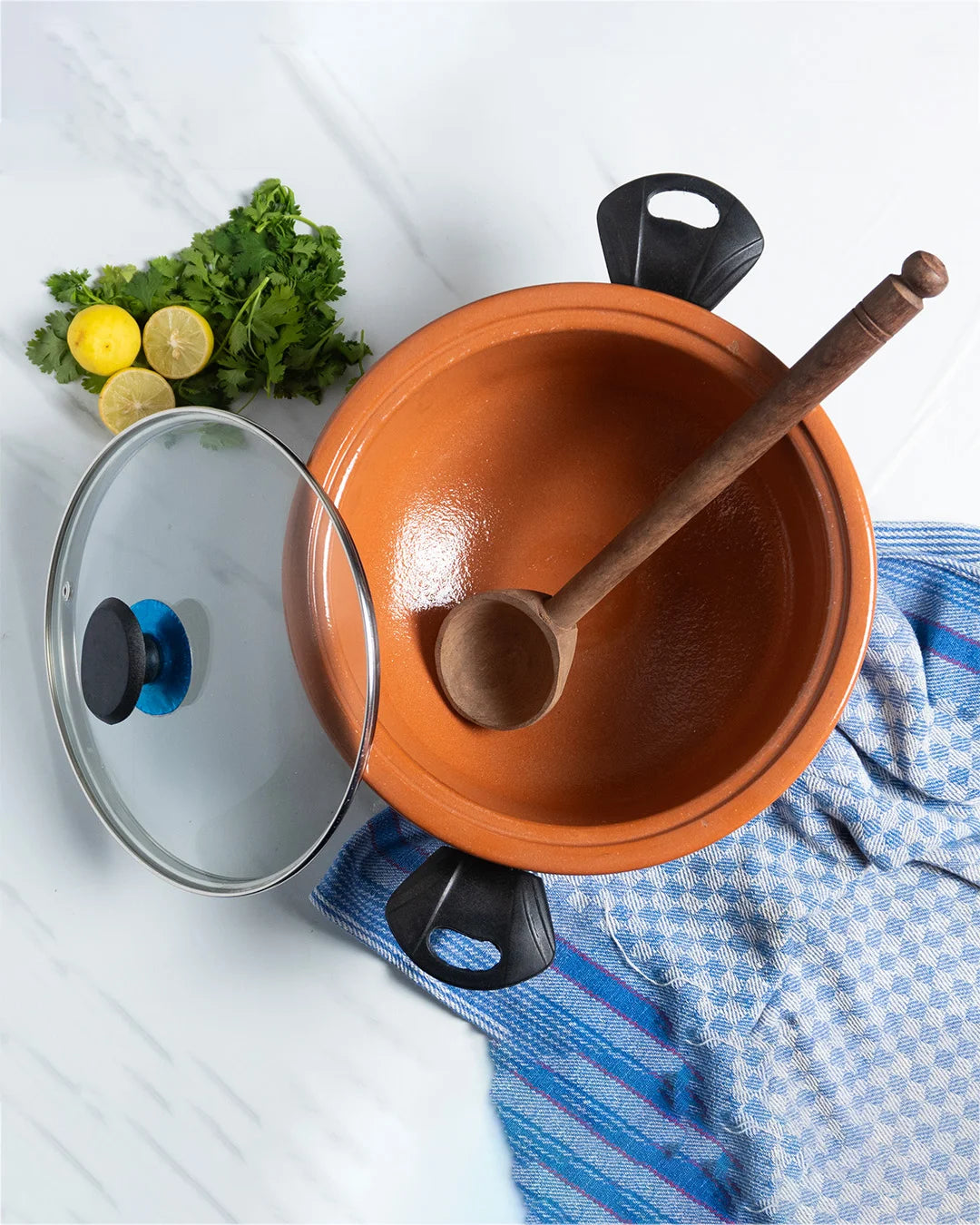 Clay Karahi (Glazed) - Image 3