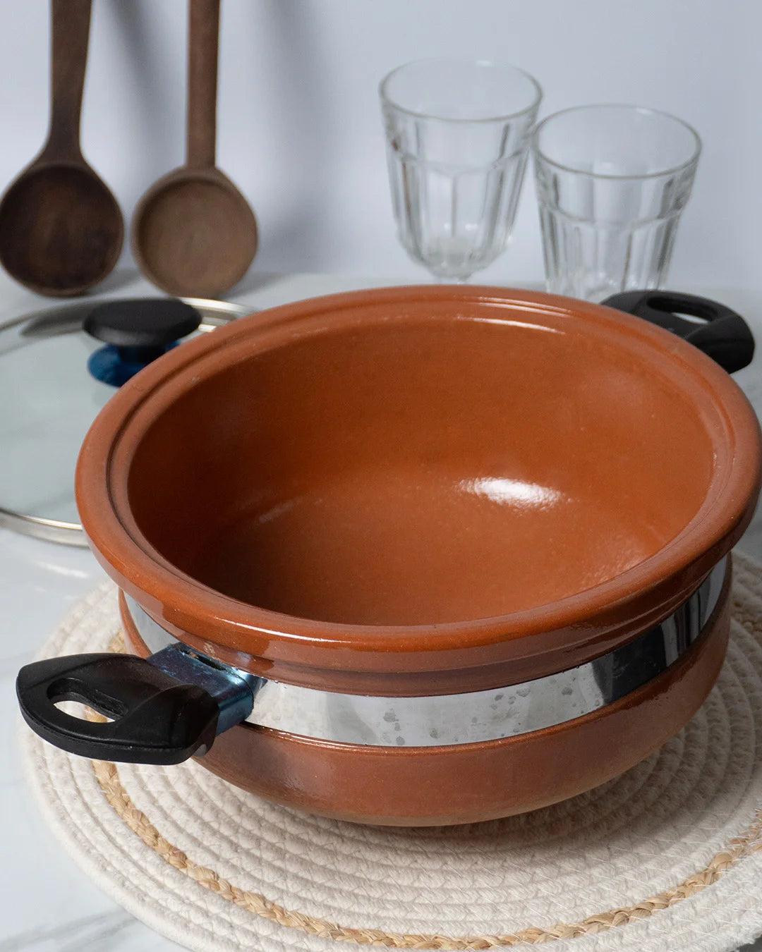 Clay Karahi (Glazed) - Image 2