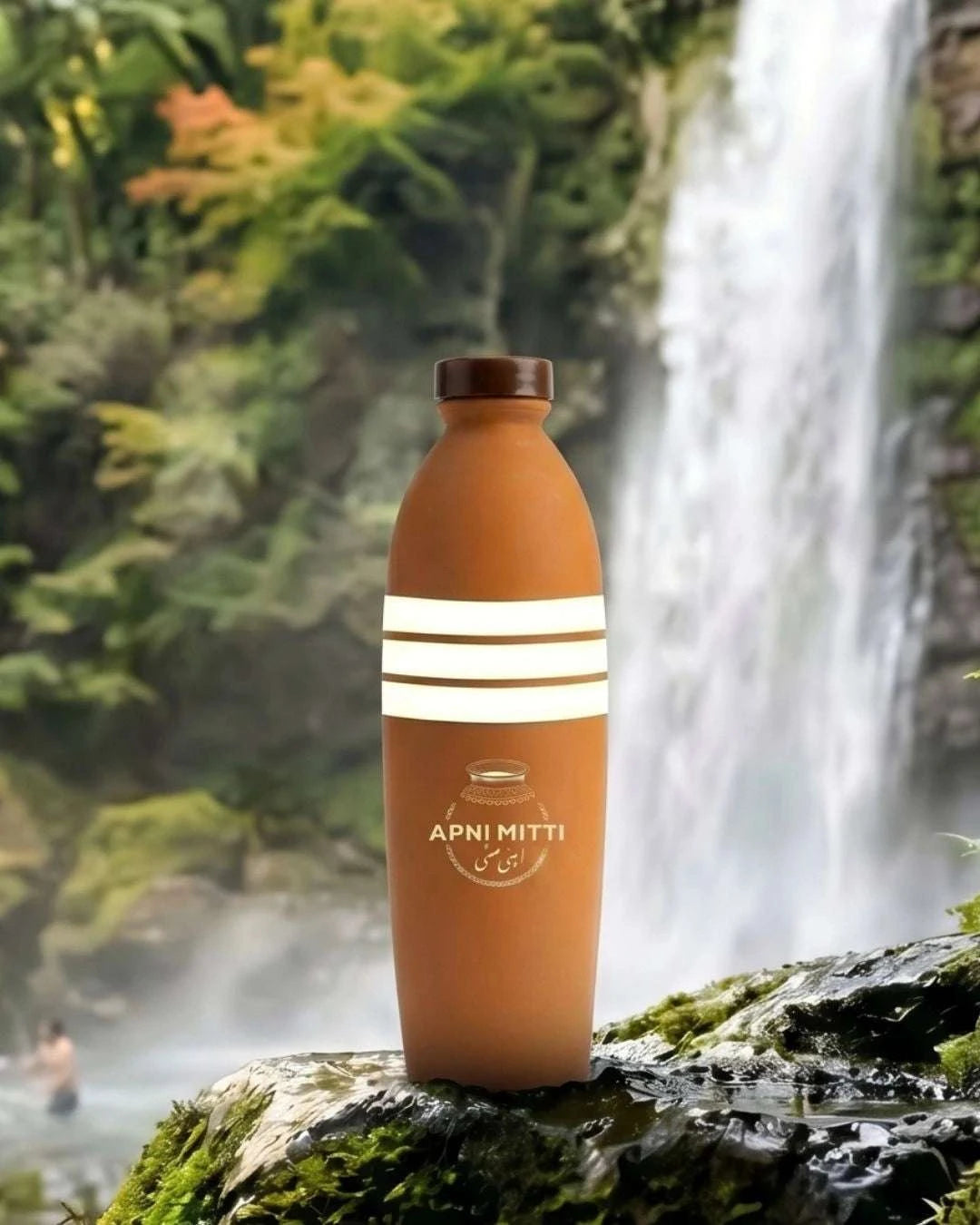 Handcrafted Clay Water Bottle 1000ml