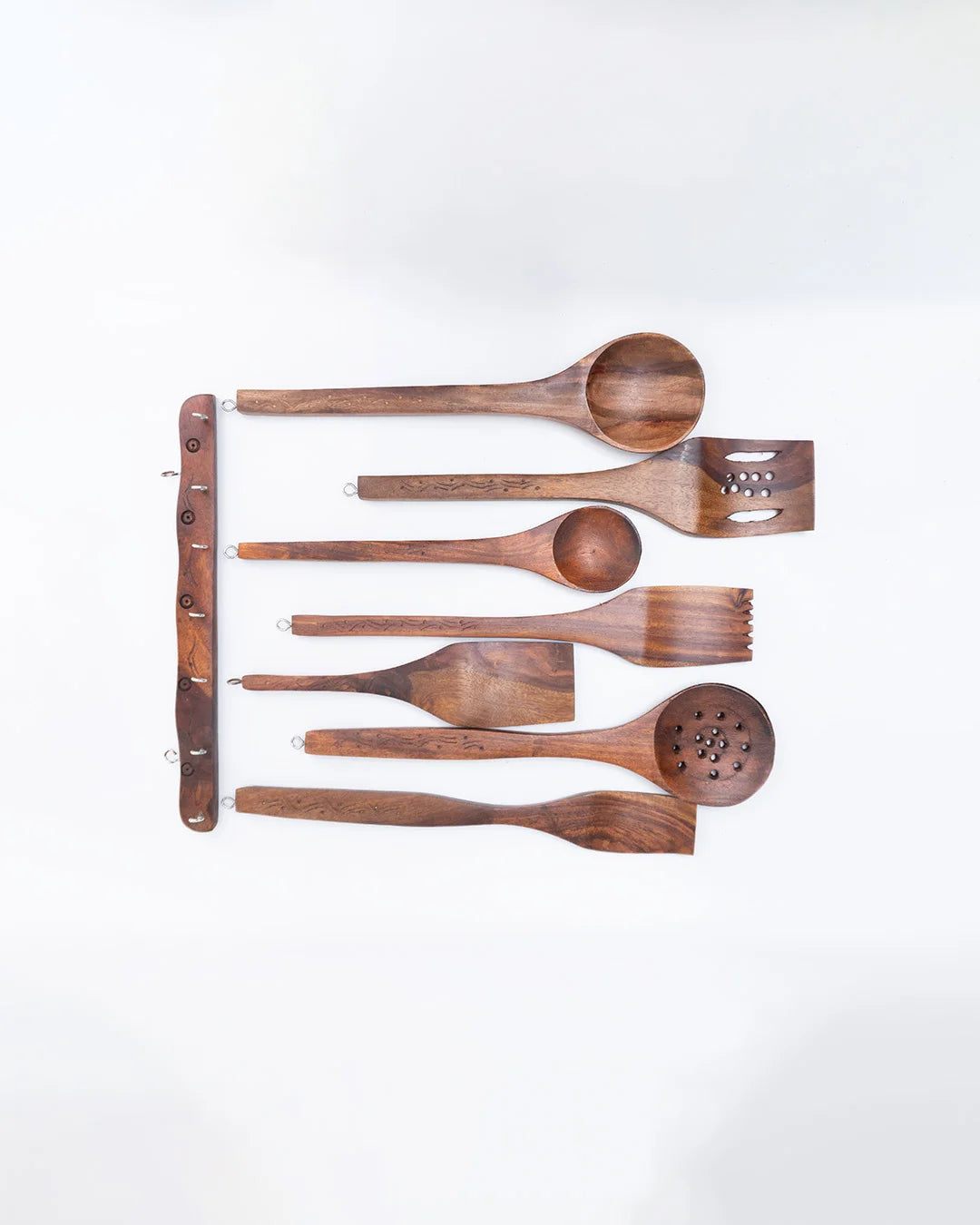 7 Piece Wooden Spoon Set