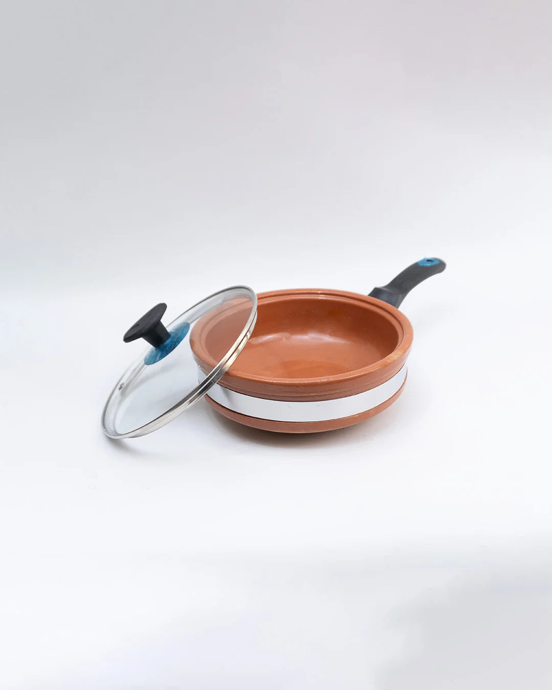 Clay Fry Pan (Glazed)