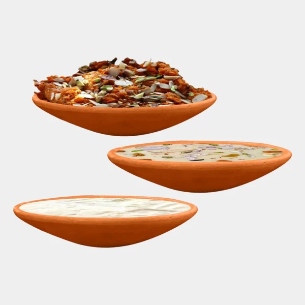 Clay Kheer Plates