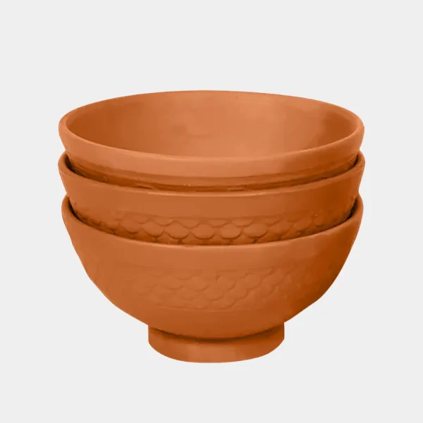 Mitti Ke Pyalay 3pcs
