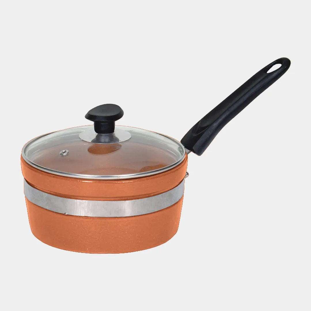 Clay Saucepan (Glazed) sides