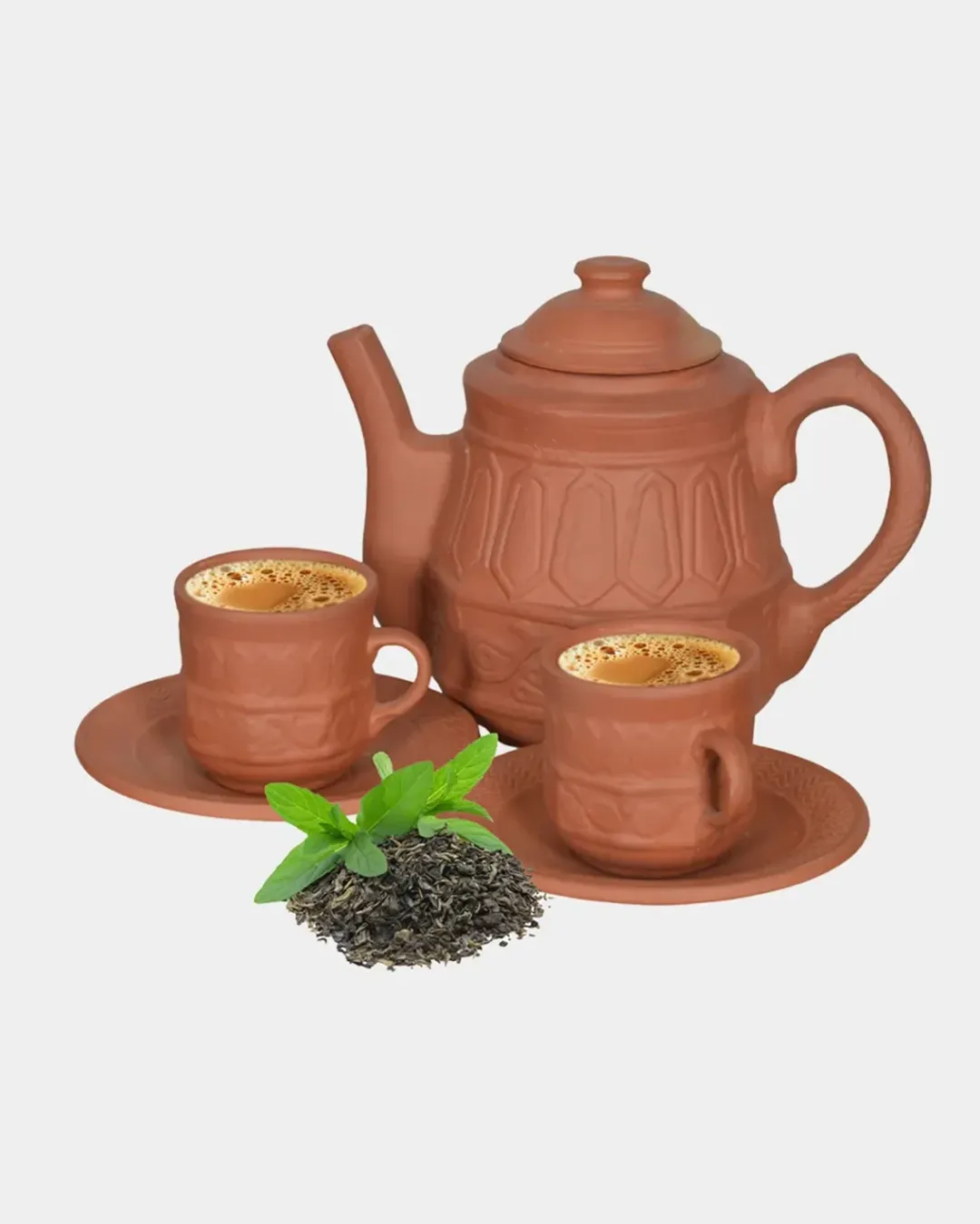 Clay Tea Set