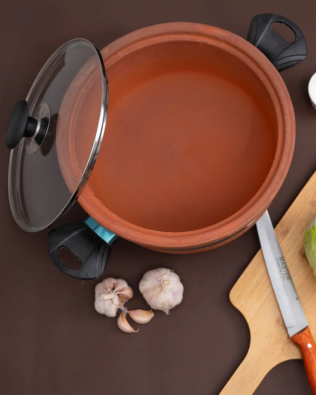 Clay Karahi Non Glazed