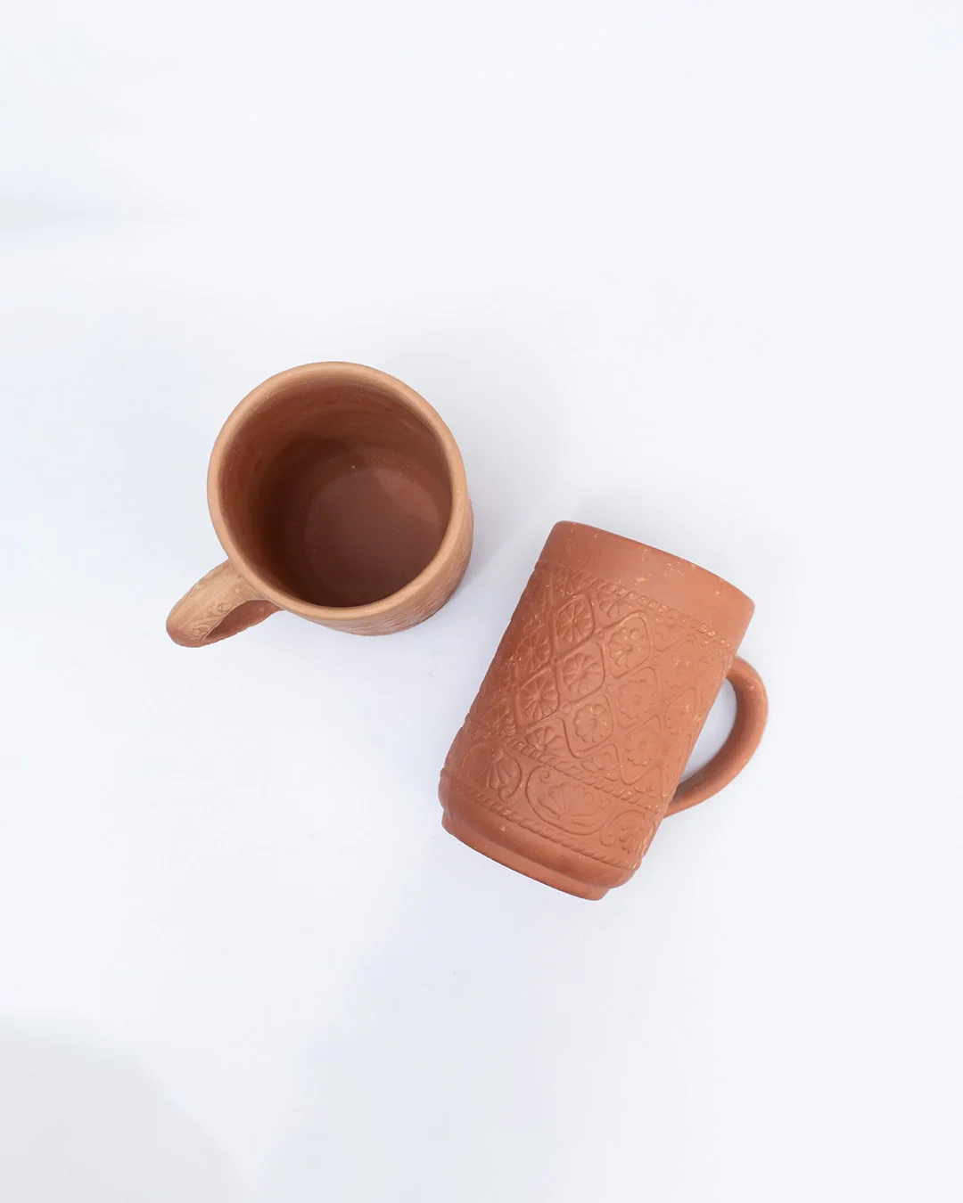 Clay Juice Mugs (2 PCs)