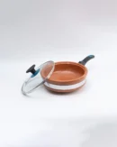 Clay Fry Pan (Glazed)