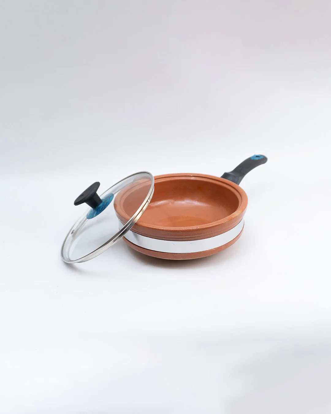 Clay Fry Pan (Glazed)