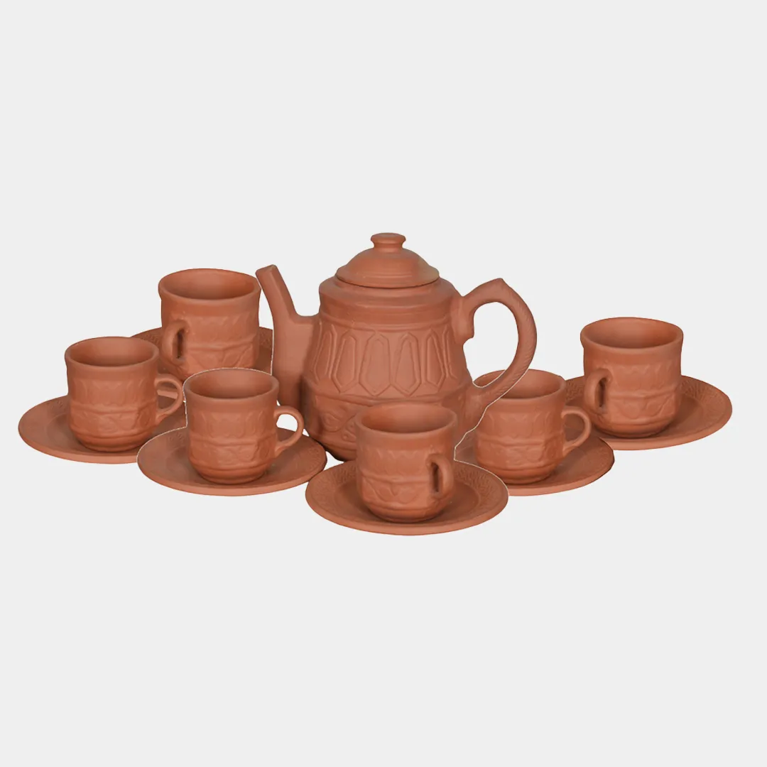 Clay Tea Set - Image 3