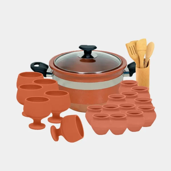 Organic Clay Cookware Set