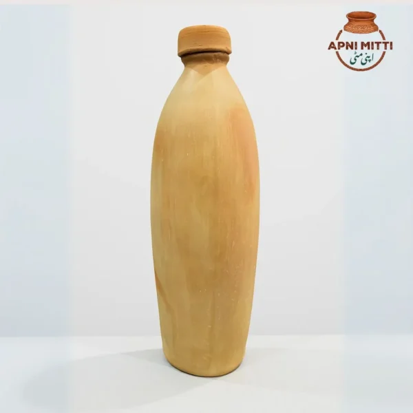 Handcrafted Clay Water Bottle 500ml