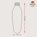 Handcrafted Clay Water Bottle 500ml