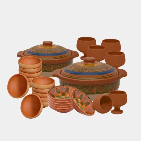 Terracotta Clay Pot Set