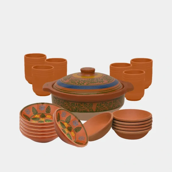 Traditional Clay Pot Set