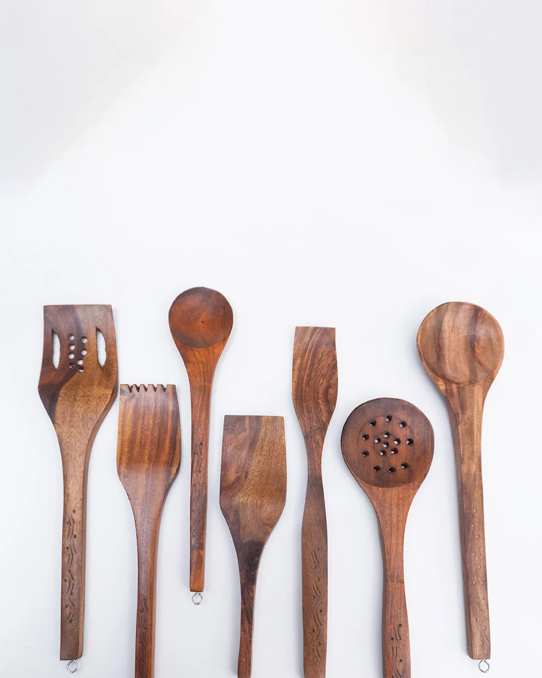 7 Piece Wooden Spoon Set