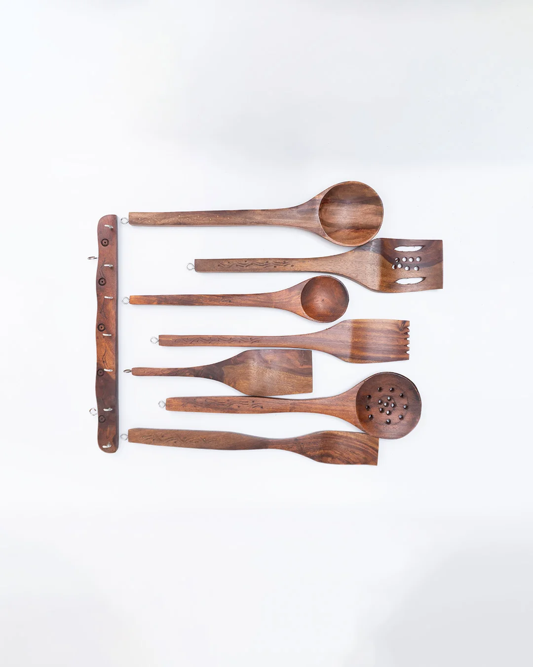 7 Piece Wooden Spoon Set